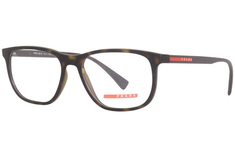 Prada VPS05L Square Prescription Full rim Plastic Eyeglasses 